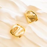 NOELLE SQUARE STUD EARRINGS