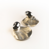 PENELOPE SILVER MOON DROP EARRINGS
