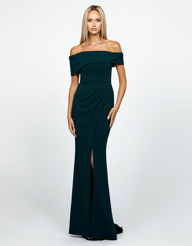 CANDLELIGHT OFF SHOULDER GOWN B55D16LT Bariano CANDLELIGHT OFF SHOULDER GOWN B55D16LT Bariano