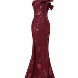 JESSIE ONE SHOULDER GOWN B53D29L