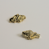 ARIES TEXTURED STUD EARRINGS