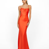 LOVER DRAPED COWL GOWN B55D28L