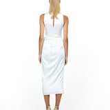 MARILYN HALTER MIDI DRESS BL54D32S