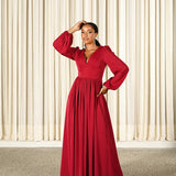 ROMY A LINE GOWN B53D37L