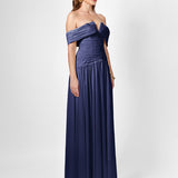 LASKHMI CHIFFON GOWN B84D0448