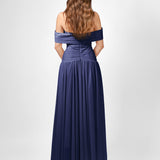 LASKHMI CHIFFON GOWN B84D0448