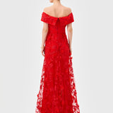 EDIE OFF SHOULDER GOWN B82D71L