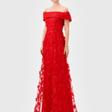 EDIE OFF SHOULDER GOWN B82D71L