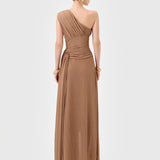 NISHA ONE SHOULDER GOWN BL82D46L