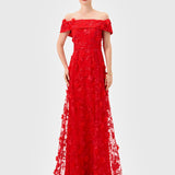 EDIE OFF SHOULDER GOWN B82D71L