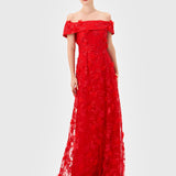 EDIE OFF SHOULDER GOWN B82D71L