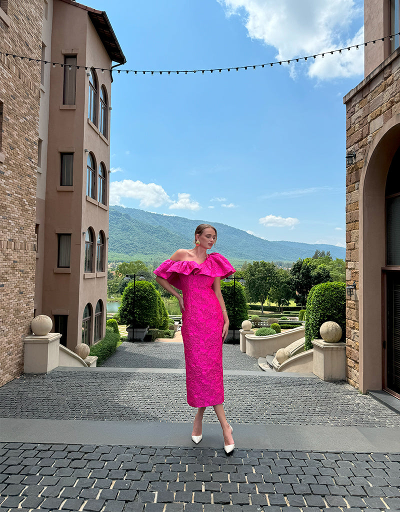 bariano special effects purple floral print maxi dress Bariano Special Effects Purple Floral Print Maxi Dress
