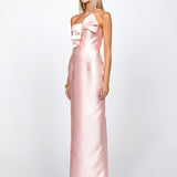 JAZZELLE PLEATED COLUMN MAXI BL72D57L