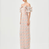 OLYVIA OFF SHOULDER MAXI BL82D35L