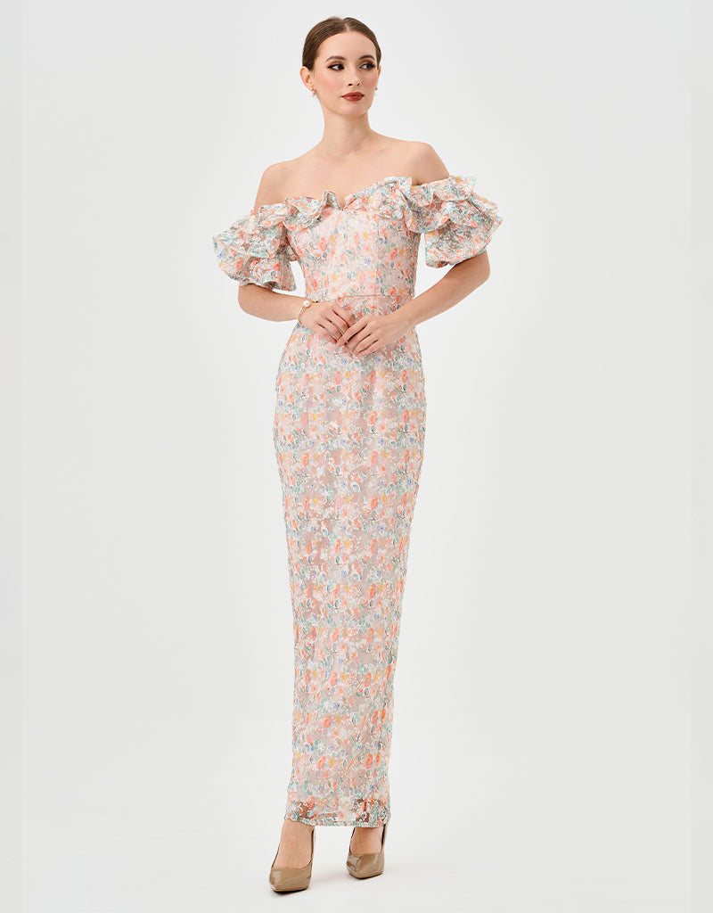 bariano organza dress Saloma Sweetheart Organza Gown by Bariano