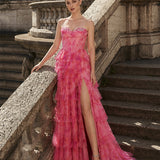 CALANTHA SWEETHEART TIERED BALL GOWN B83D0292