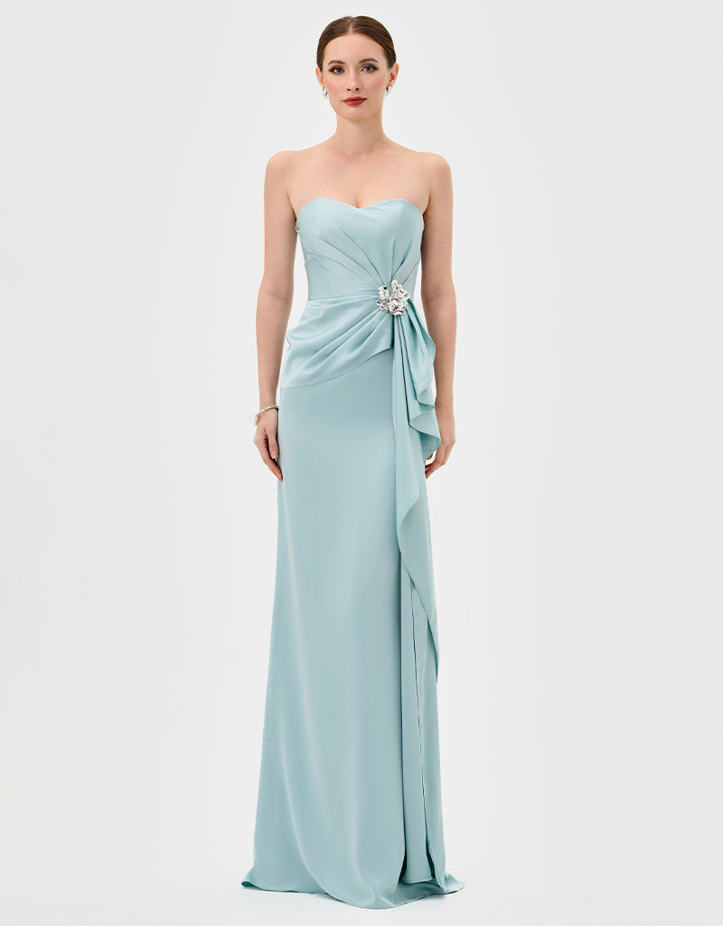SEREYA STRAPLESS GOWN B82D76L