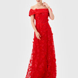 EDIE OFF SHOULDER GOWN B82D71L