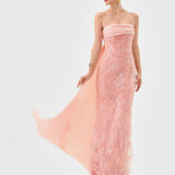 PRIM EMBELLISHED SASH GOWN B82D63L