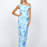 FIONA ONE SHOULDER MIDAXI BL72D31L