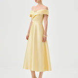 WYNTER OFF SHOULDER MIDI BL82D30S