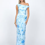 FIONA ONE SHOULDER MIDAXI BL72D31L