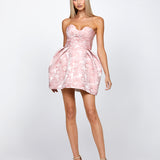 AMOUR SWEETHEART PLEATED MINI BL72D62S