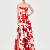 VIRGINIA CORSET STRAPLESS GOWN B82D66L