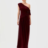 MACIE DRAPED MAXI BL82D31L