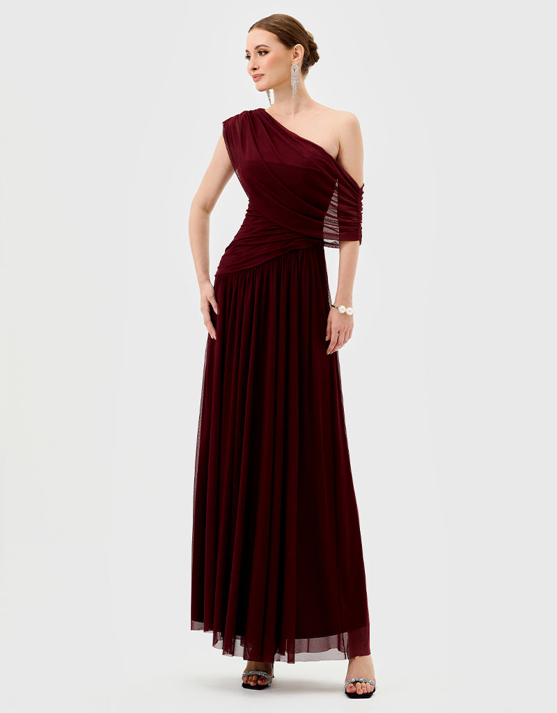 MACIE DRAPED MAXI BL82D31L