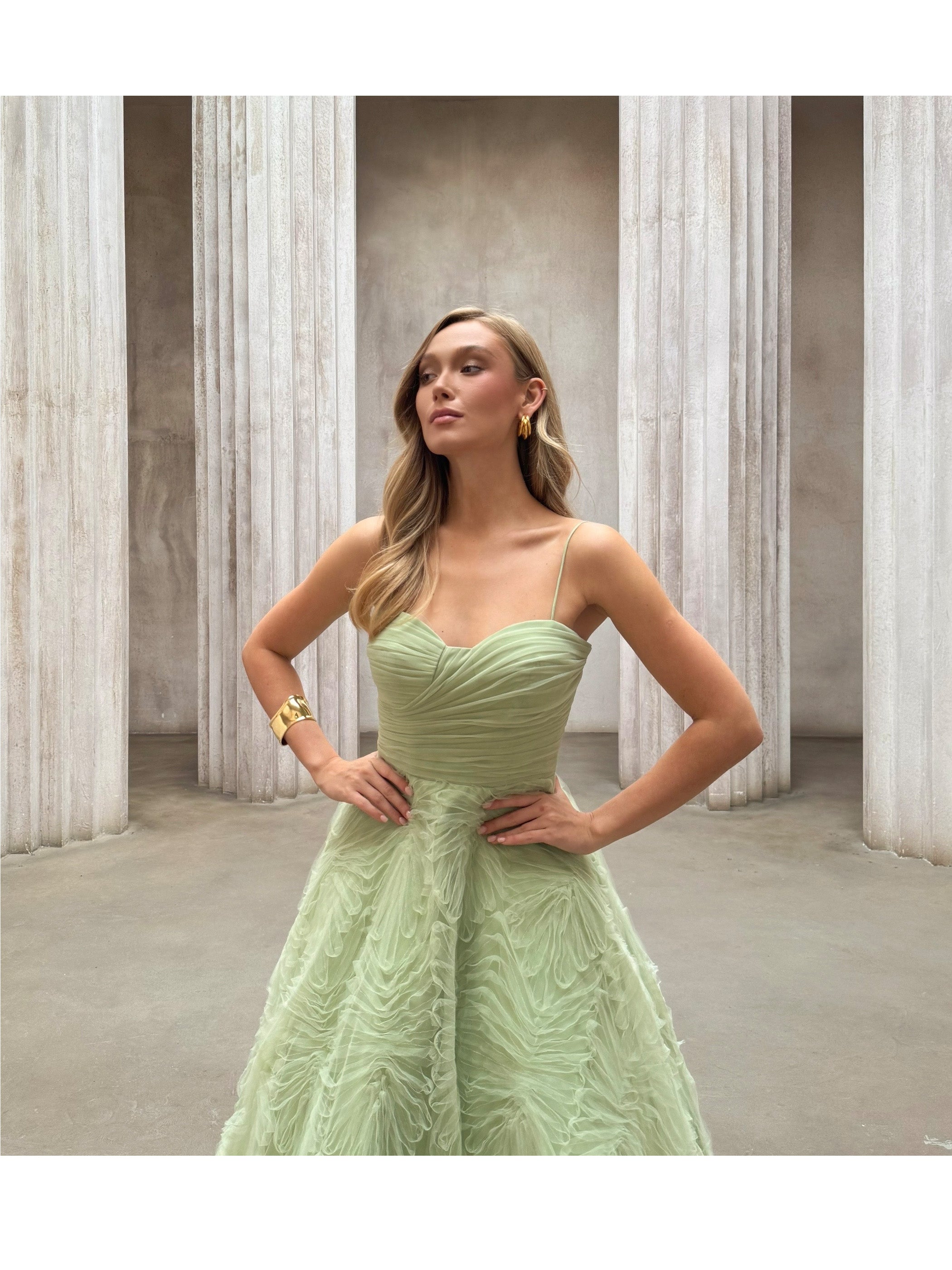 bariano emerald green dress JACLYN GOWN @bariano , #bariano #barianoaustralia #dress #gown