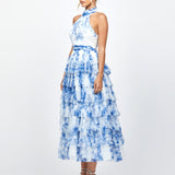 LOREEN HIGH NECK MIDI B79D06S