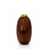 SOLENE OVAL CLUTCH COFFEE 140