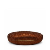 SOLENE OVAL CLUTCH COFFEE 140
