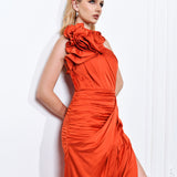 VACATION ASYMMETRIC GOWN B65D26L