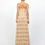 KARMEL STRAPLESS GOWN B79D01L