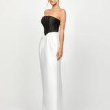 ROSEMARY STRAPLESS CORSET GOWN B79D19L