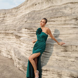 VACATION ASYMMETRIC GOWN B65D26L
