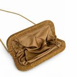 VALENTINA DIAMANTE CLUTCH ROSEGOLD 337