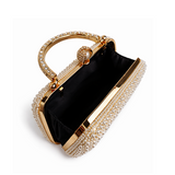 ELOISE SLEEK PEARL CLUTCH GOLD 421