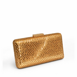 LAUNA SLEEK RHINESTONE DARK GOLD CLUTCH 433-DARK GOLD