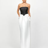 ROSEMARY STRAPLESS CORSET GOWN B79D19L