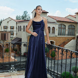 DIAMOND COWL WRAP GOWN B43D11LW
