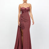 ZOHARA STRAPLESS GOWN B79D10L