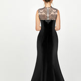 JANA LACE HIGH NECK GOWN B79D12L