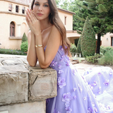 ILA STRAPLESS HI LO GOWN B76D34HL