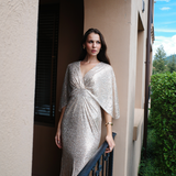 OPRAH CAPE GOWN B77D28L
