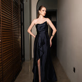 KASERY ASYMMETRIC GOWN B65D20L