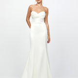PEPPER TWIST STRAPLESS GOWN B79D18L