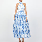 LOREEN HIGH NECK MIDI B79D06S